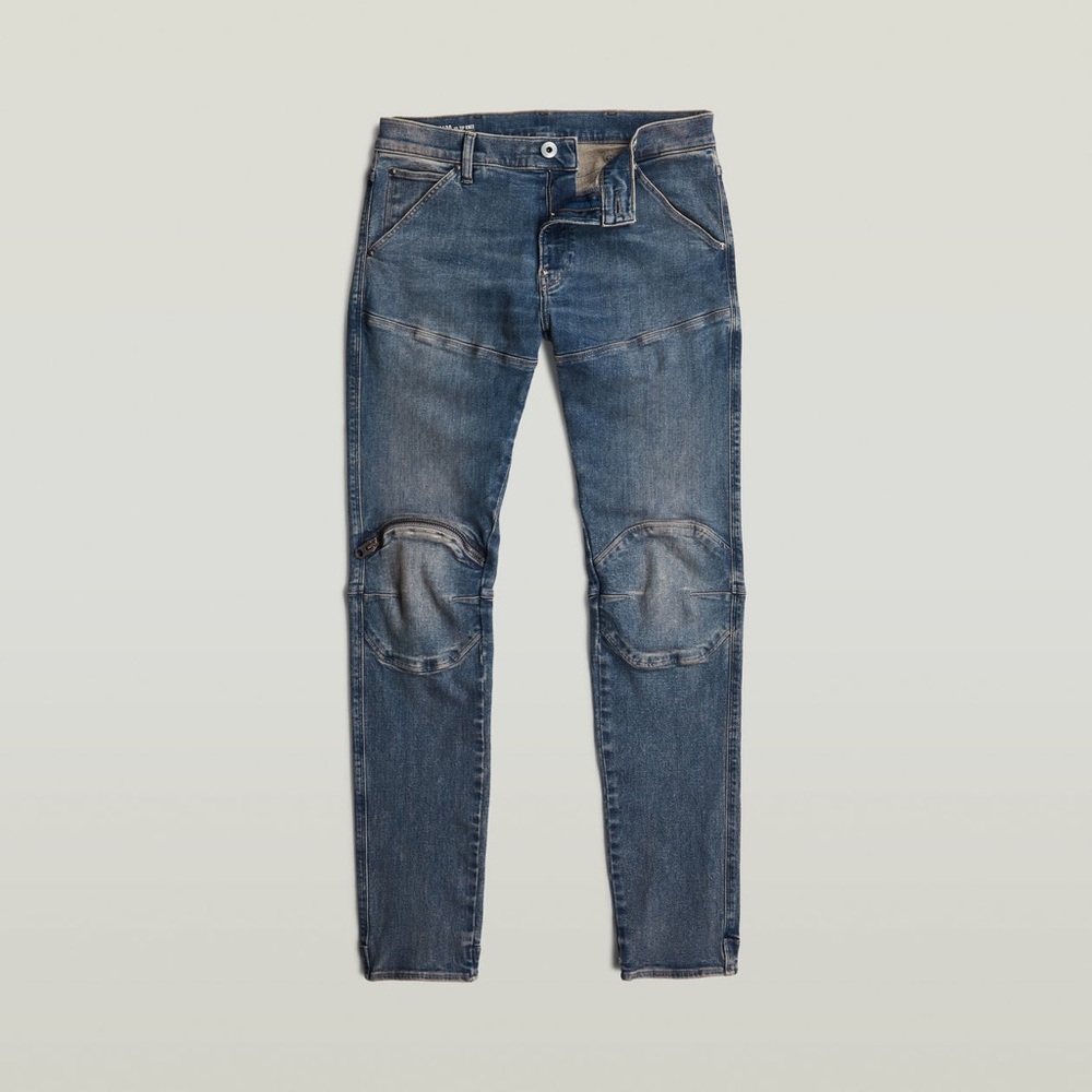 G-Star Distressed Blue Skinny Jeans